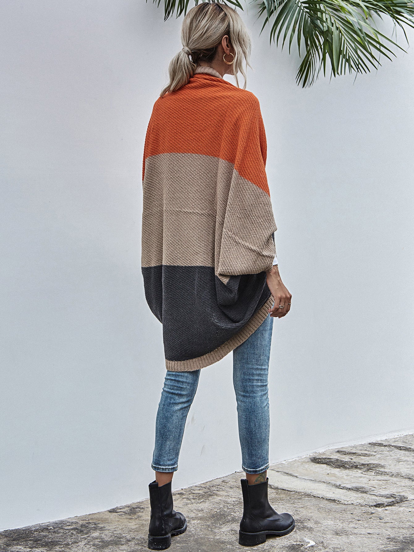Cardigan tricoté coloré