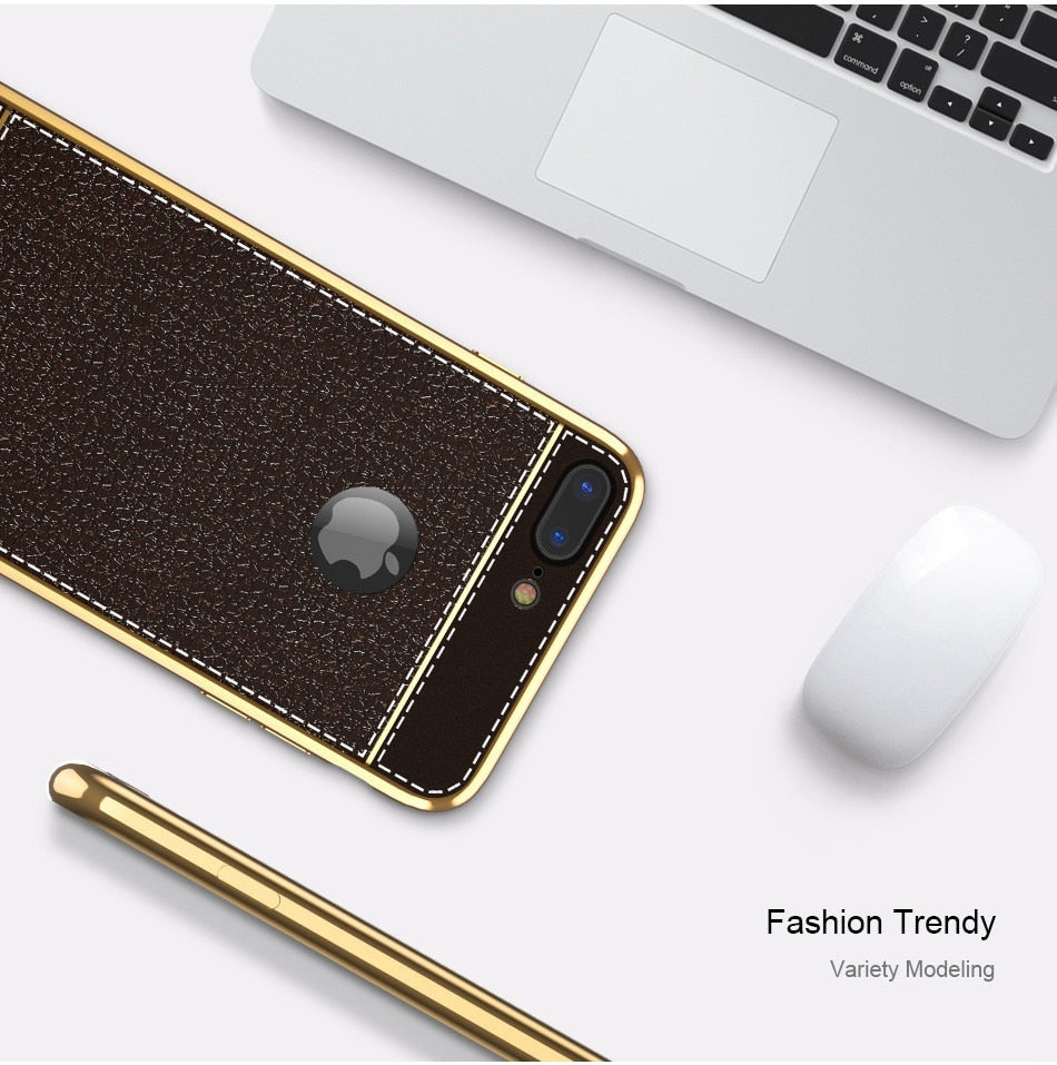 Coque - Etui pour iPhone 5/5S 6/6S 7 8 X