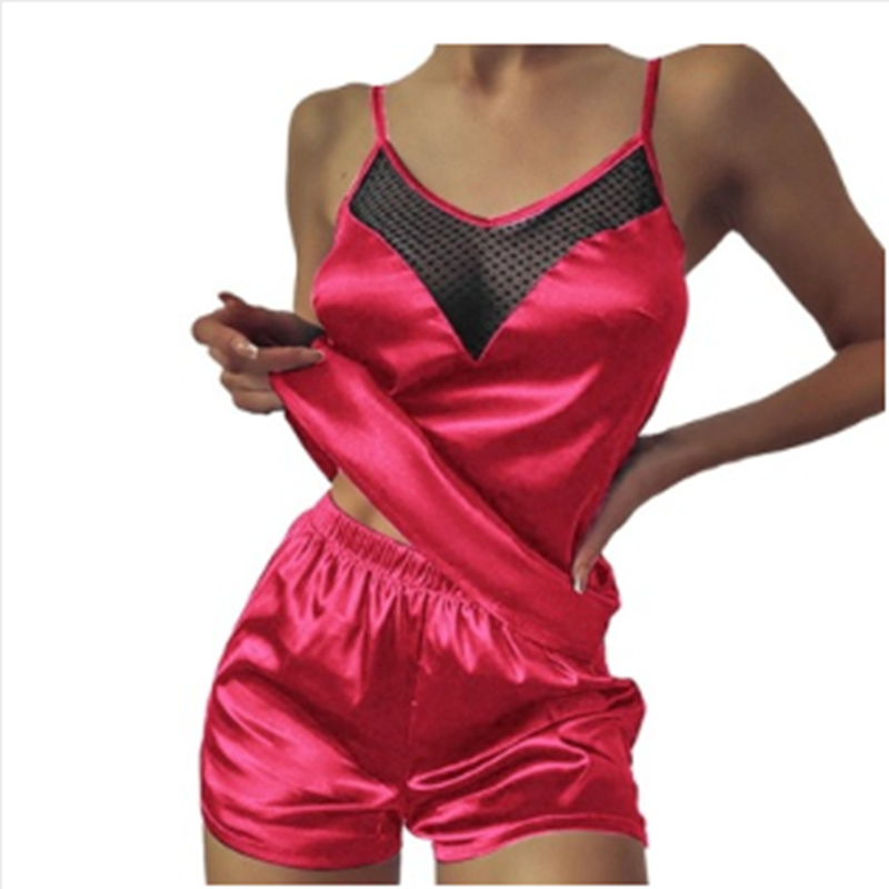 pyjamas sans manches avec bretelles