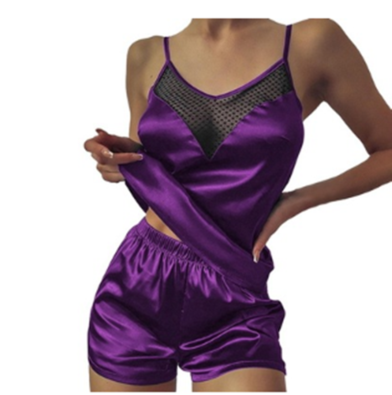 pyjamas sans manches avec bretelles