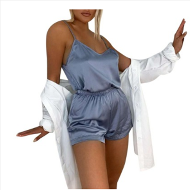pyjamas sans manches avec bretelles