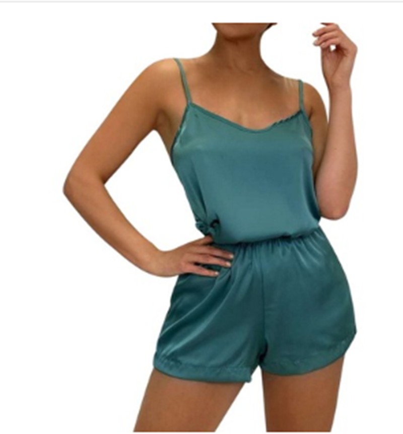 pyjamas sans manches avec bretelles