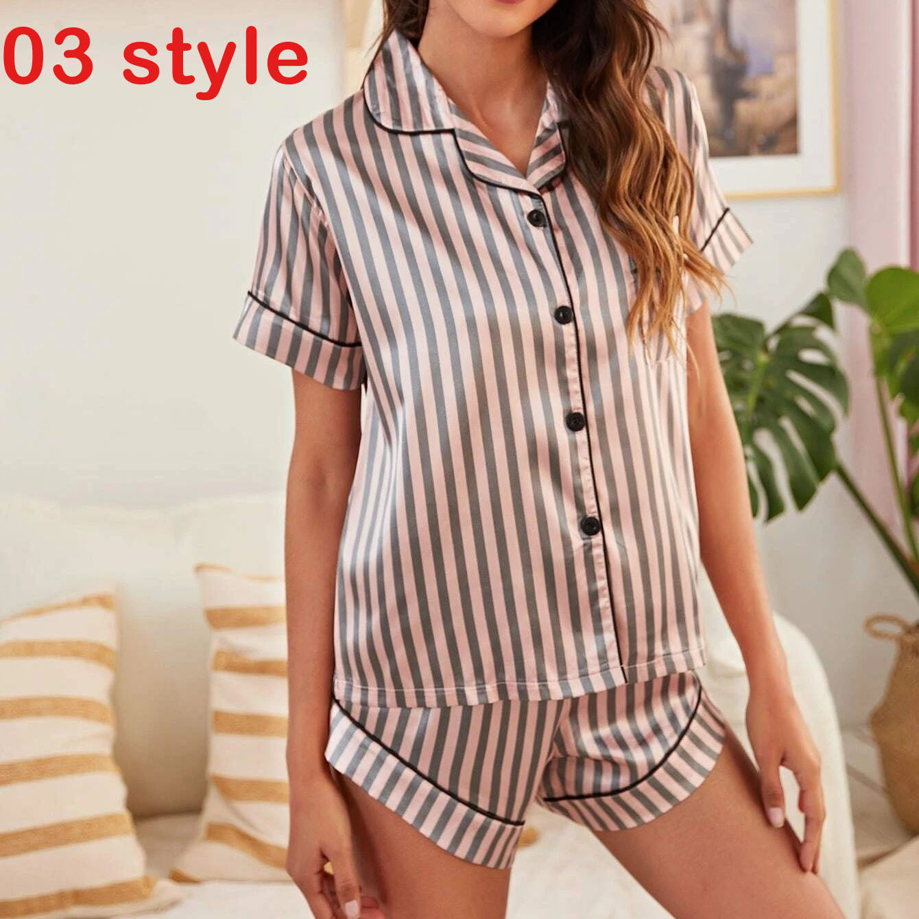 Ensemble short décontracté Loungewear