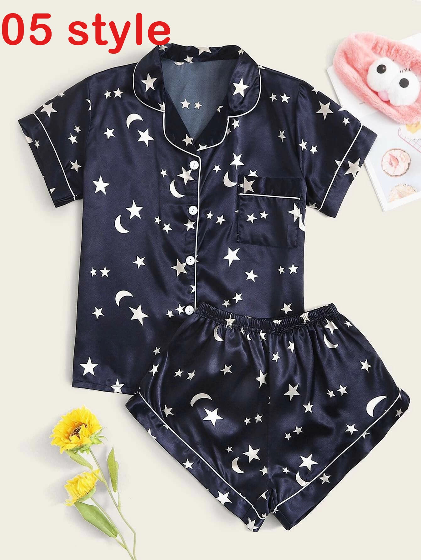 Ensemble short décontracté Loungewear