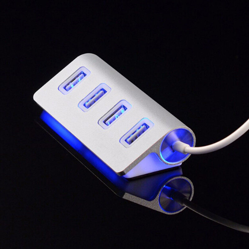 HUB USB 2.0 à quatre ports, compatible avec Apple