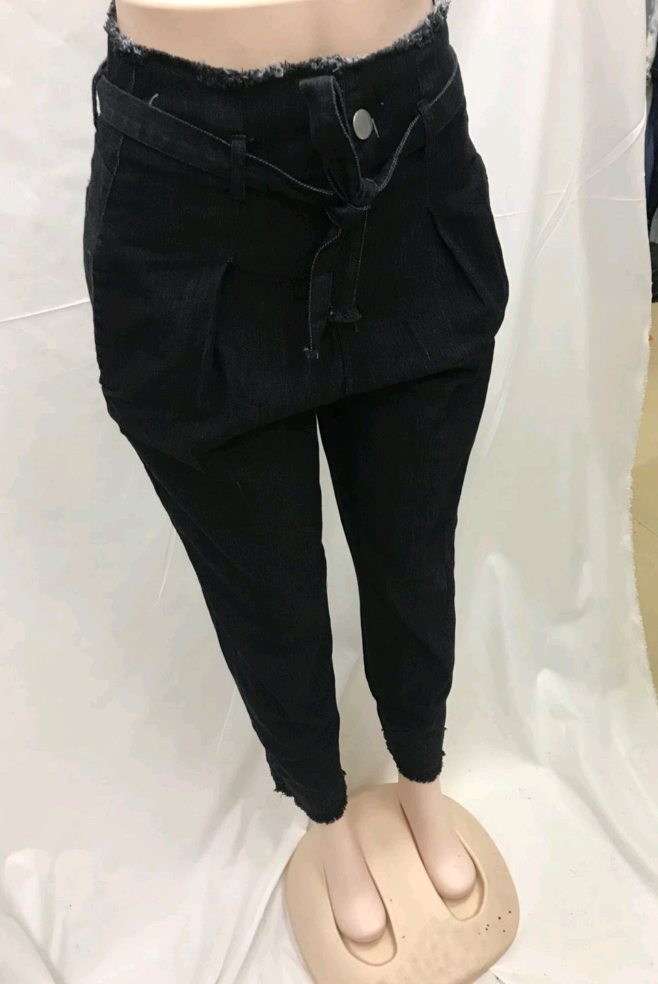 Jeans Flowerbed Taille Haute Femmes