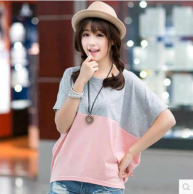 T-shirt femmes amples manches courtes