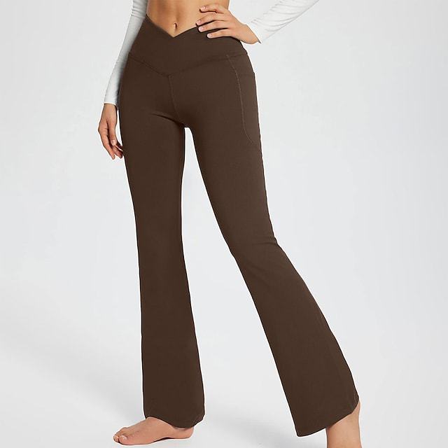 Pantalon décontracté de couleur unie sans couture