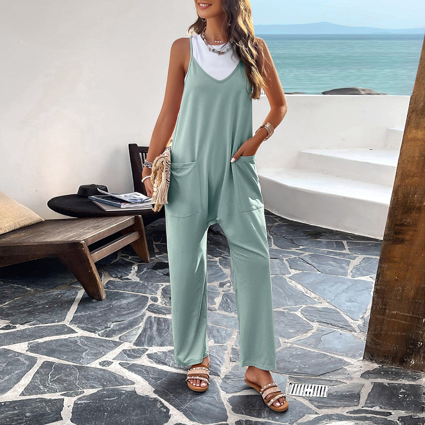Body Slim Fit couleur unie