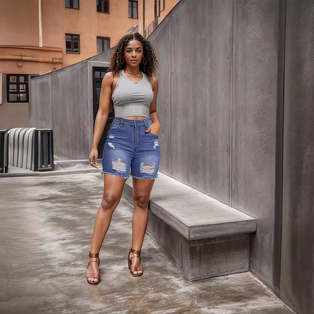 Short en jean