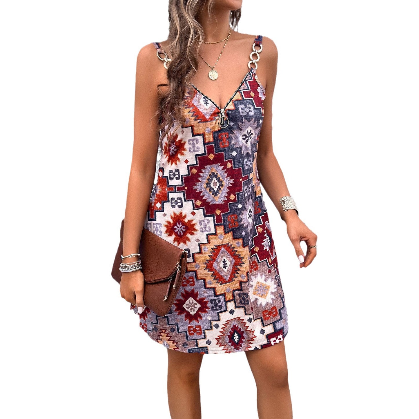 Robe décontractée à bretelles