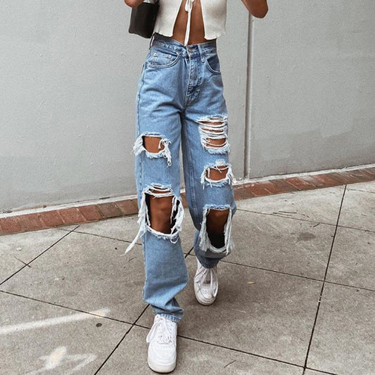 Jeans Femme Ripped