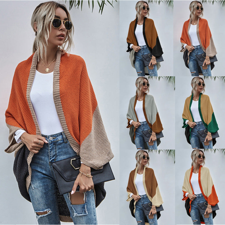 Cardigan tricoté coloré