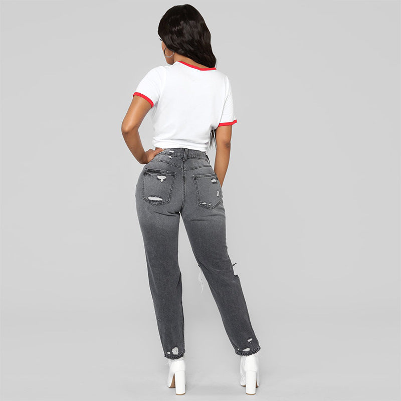 Jeans Taille Haute Elastique Stretch