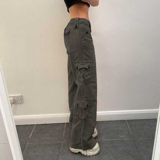 Pantalon cargo taille basse