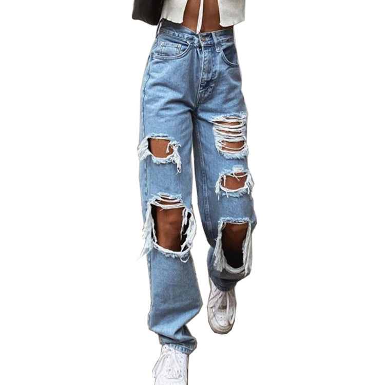 Jeans Femme Ripped