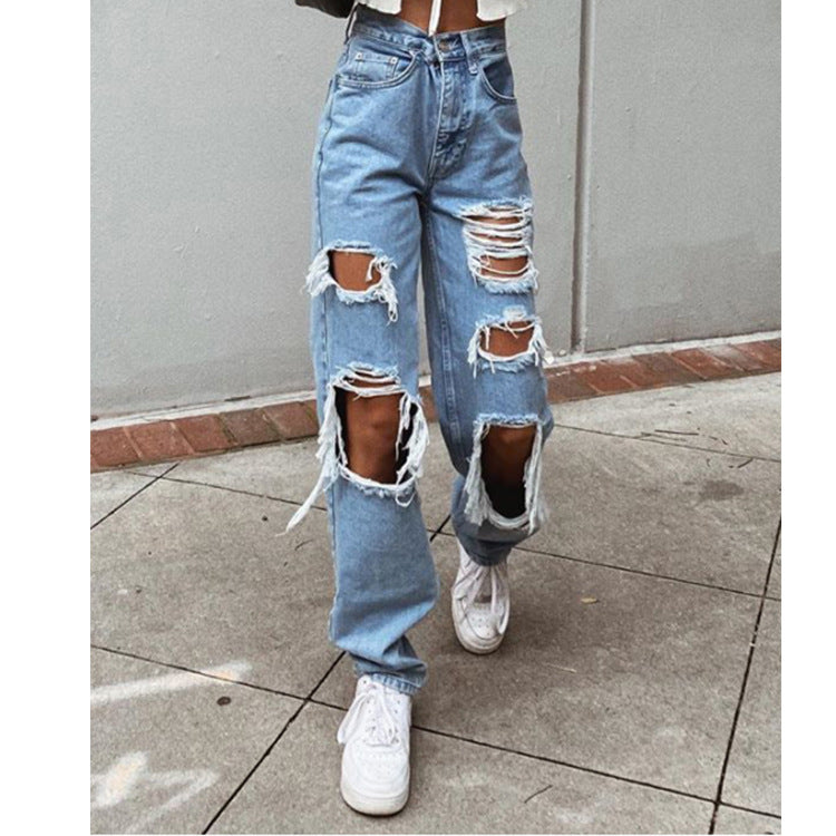 Jeans Femme Ripped