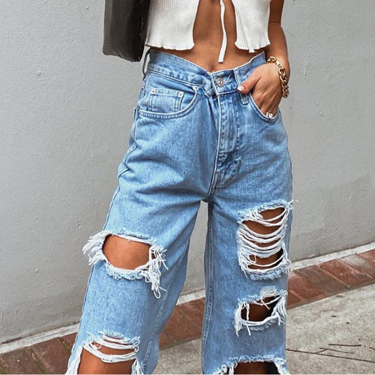 Jeans Femme Ripped